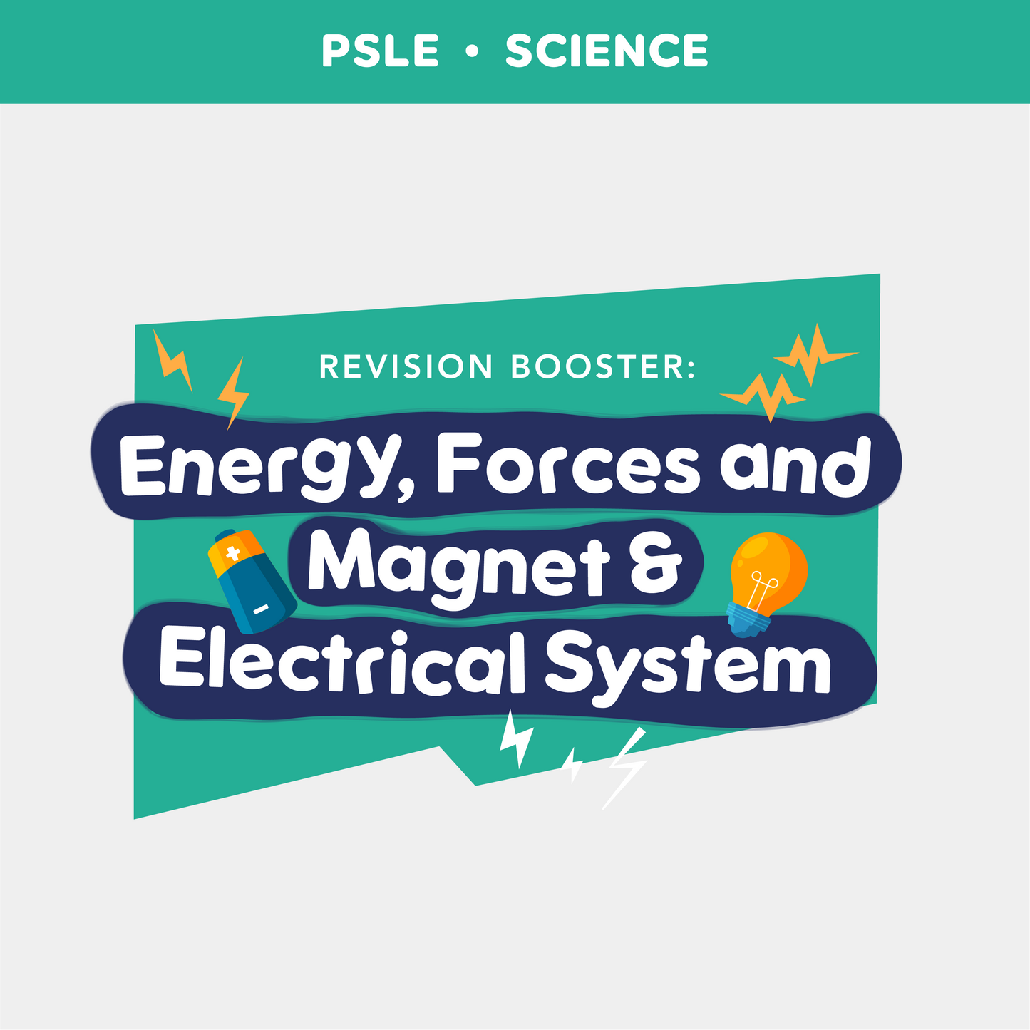 PSLE Science: Revision Booster (Energy / Forces / Magnet & Electrical System)